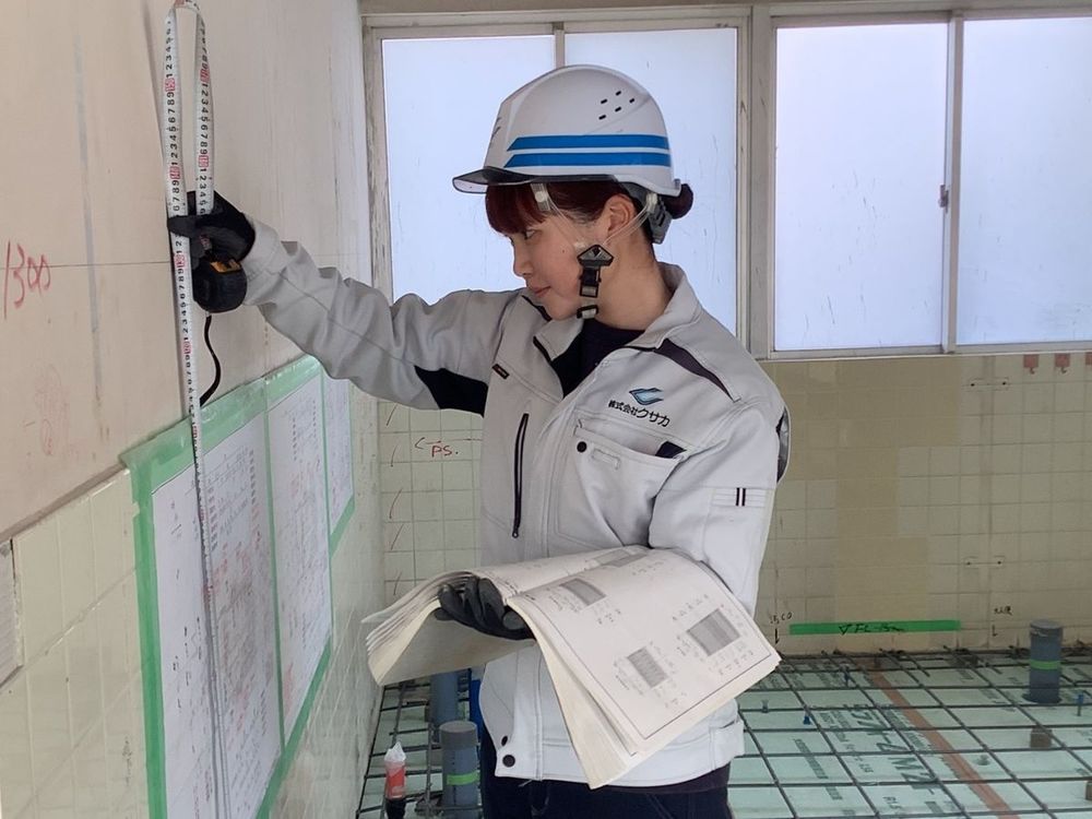 安心して成長できるクサカで、一緒に現場デビューしましょう